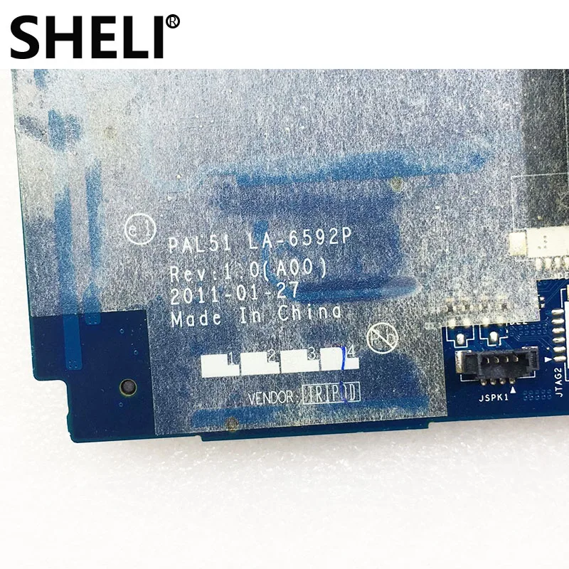 SHELI для DELL CN-0H2YDF материнская плата latitude E6420 основная ноутбука PAL51 LA-6592P с полным
