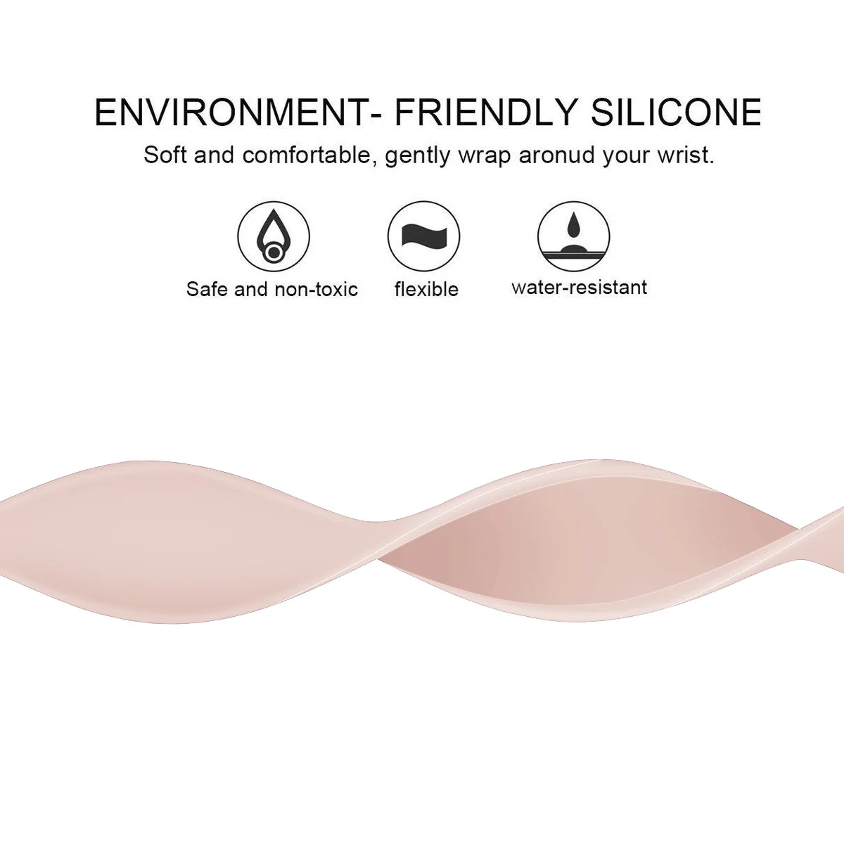 

Soft Silicone Strap For Apple Watch 6 Series SE 5 4 3 2 1 38mm 40mm Solo Loop Elastic Bracelet for iwatch Smart Watchband