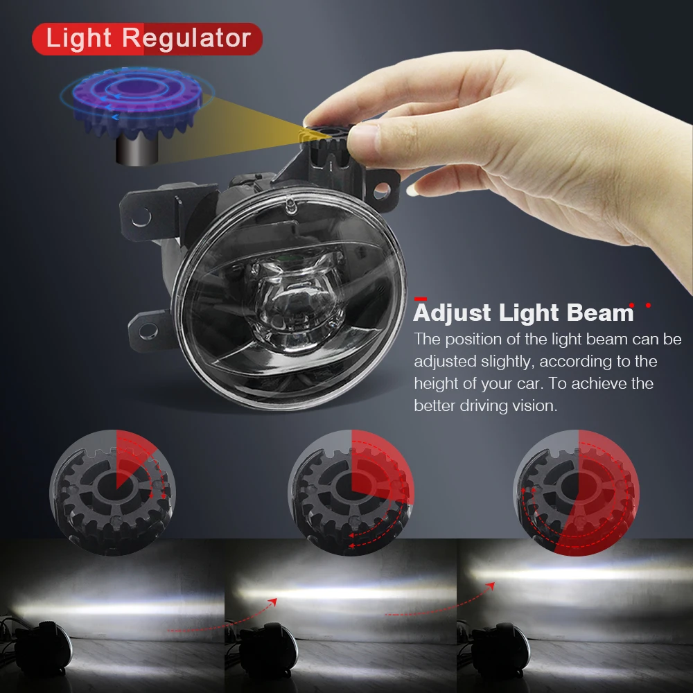 Cawanerl для Land Rover Range III SUV (LM) 2009 2010 2011 2012 Автомобильная противотуманная фара Devil Eye LED