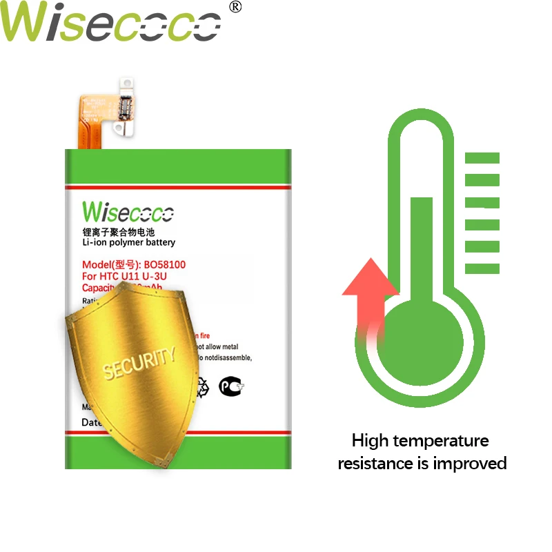 Аккумулятор WISECOCO 3300 мАч BO58100 для HTC One Mini M4 601s 601e 601n 603e|Аккумуляторы мобильных