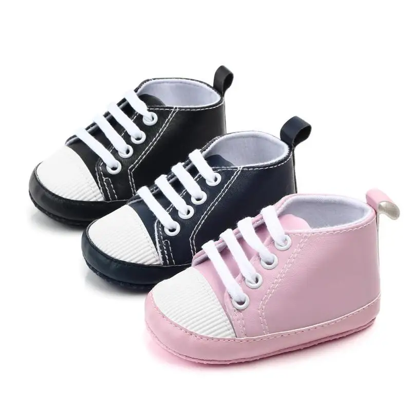 

11cm/12cm/13cm Baby Girl Shoes Solid Color Soft Bottom Shoes Pre Walker Walking Toddler Kids Shoes First Walker Princess Shoes