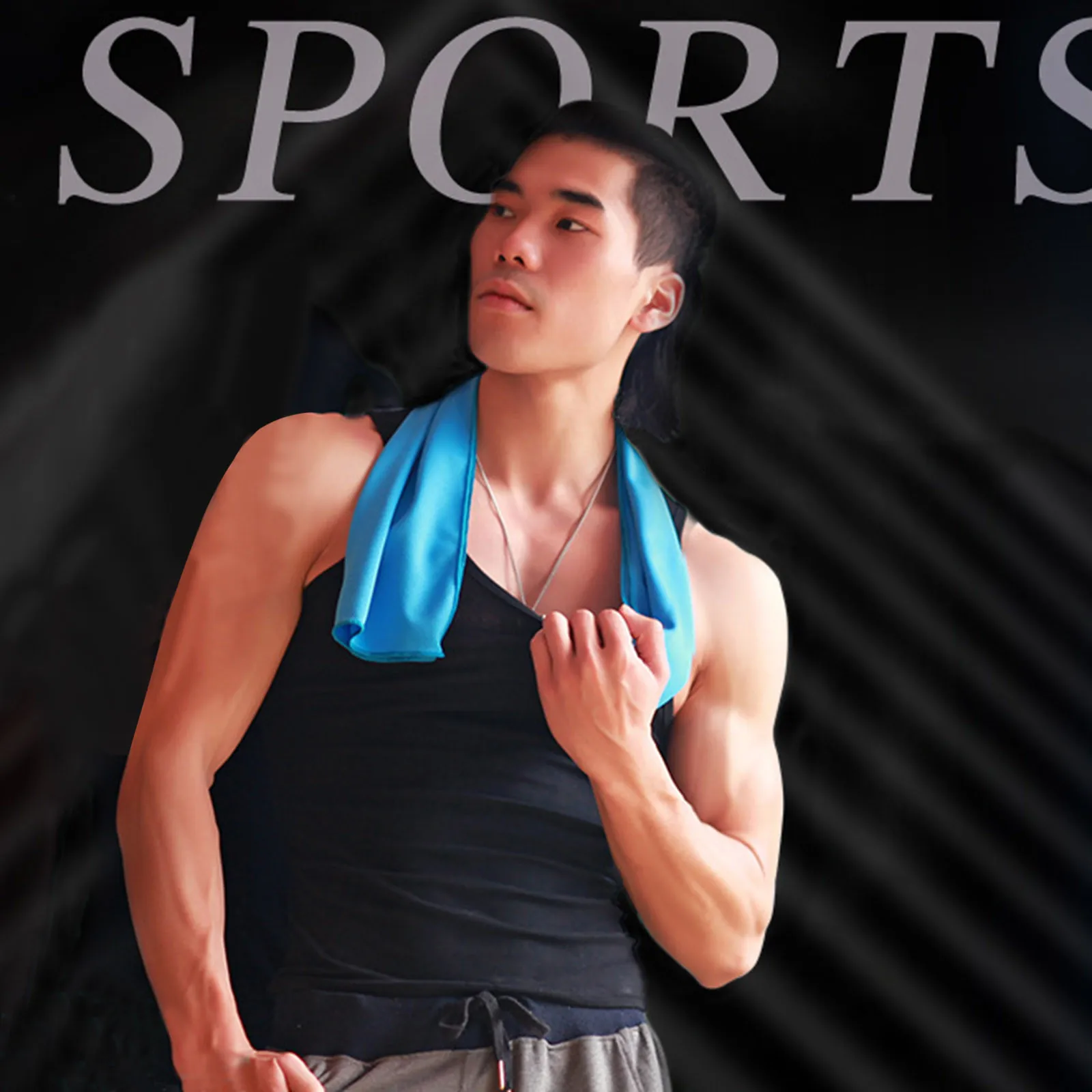 Быстросохнущее карманное полотенце портативное Впитывающее Влагу пот уличное