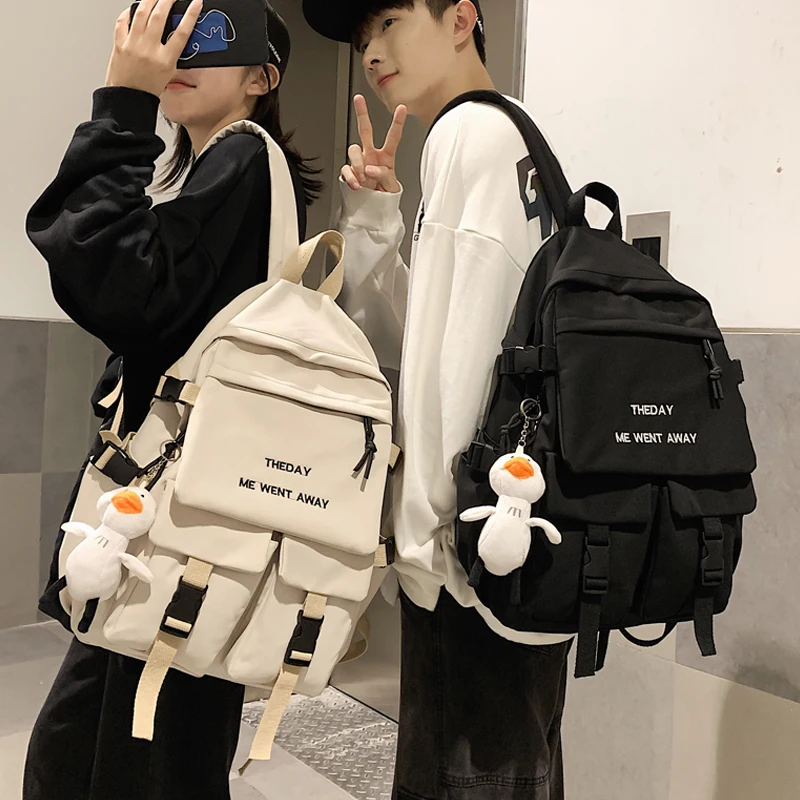 Оснастки стиль женские рюкзаки большой емкости школьные сумки для подростков