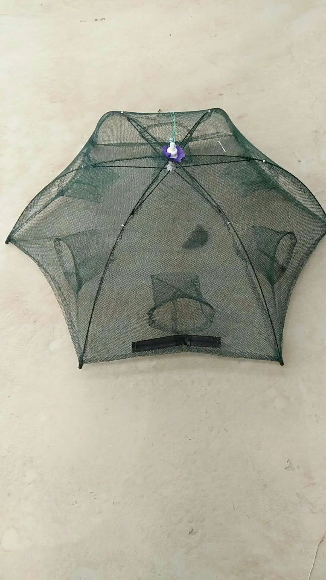 fishing net shrimp cage nylon foldable crab fish 6 holes net cast folding fishing network automatic fishing tools free global shipping