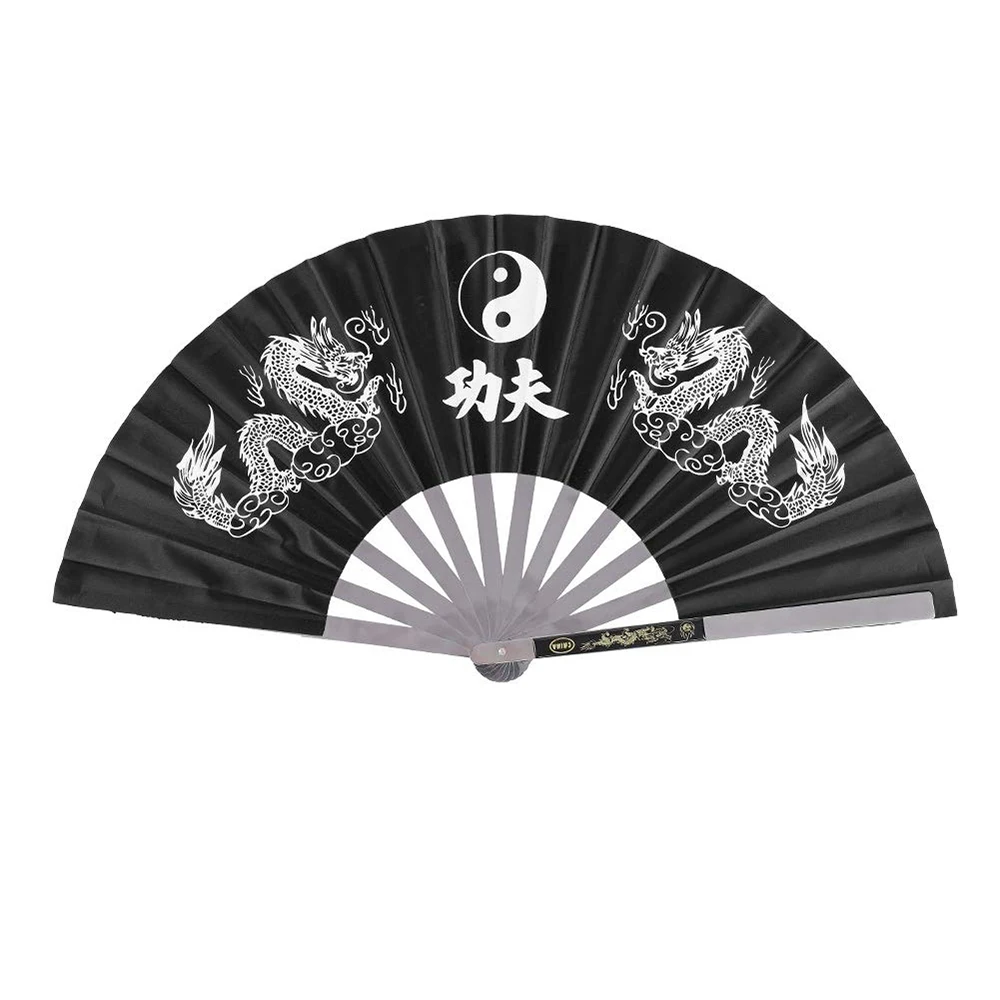 

Stainless Steel Folding Fan Tai Chi Fan Kung Fu Wushu Gym Show Decorate Fan China Traditional Wushu Fitness Fan