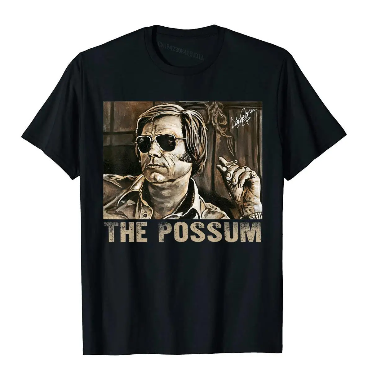 

Vintage George Tshirt Jones Country Music The Possum Gift T-Shirt Cotton T Shirts For Men Normal T Shirt Wholesale