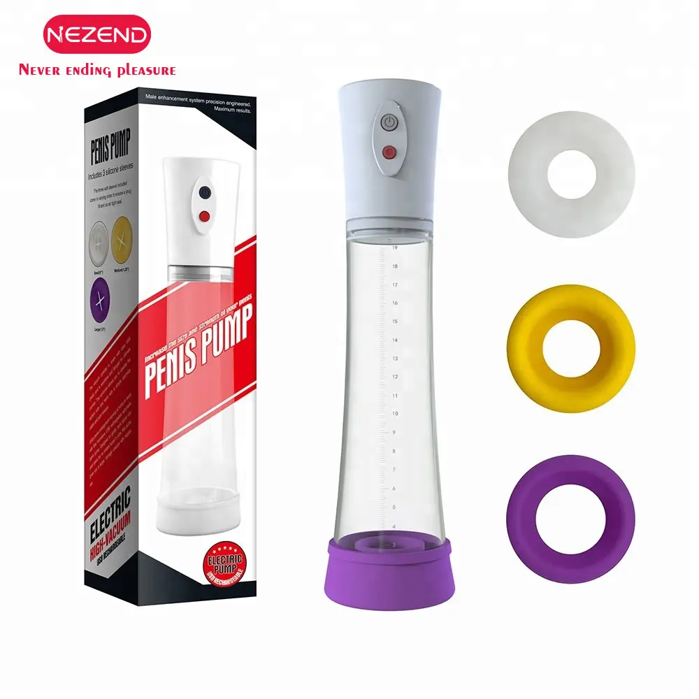 Электрический автоматический насос для пениса USB Перезаряжаемый увеличитель