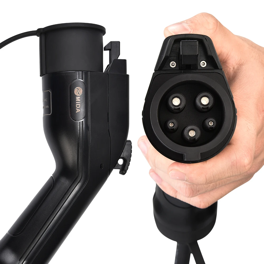 Портативное зарядное устройство для электромобиля тип 2 разъем J1772 8A 10A 13A 16A 220 В |