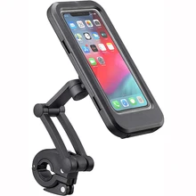 SeenDa Bike Phone Mount Waterproof Cell Phone Holder 360 Rotation Bicycle Handlebar Phone Mount with Sensitive Touch Screen