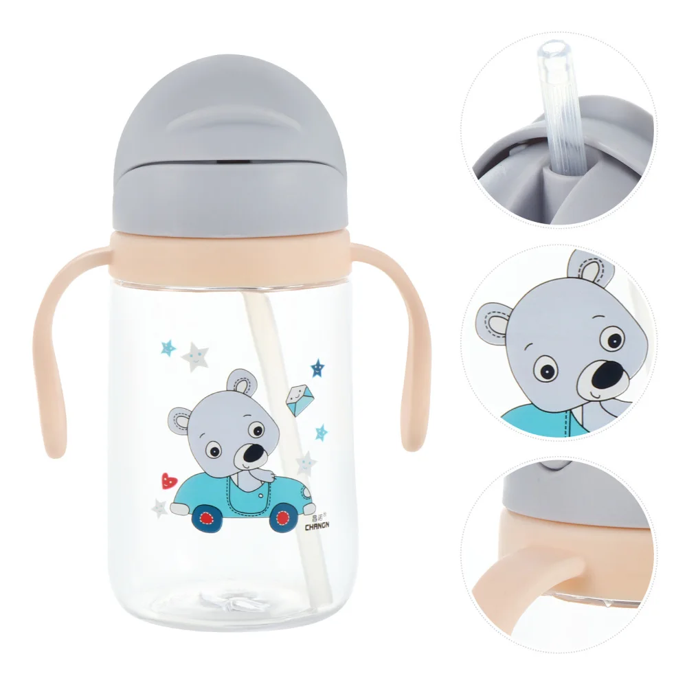 

Baby Straw Cup Spill Proof Sippy Cup with Handles Toddler Baby Drinking Cups