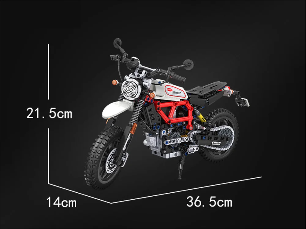 

Winner 7053 building block assembly technology climbing motorcycle car model educational toys For Children