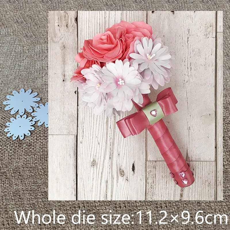 

Металлические штампы XLDesign, трафарет, форма, 3 шт., цветы, украшение, альбом для скрапбукинга, бумажные карты, ремесло, тиснение, высечки