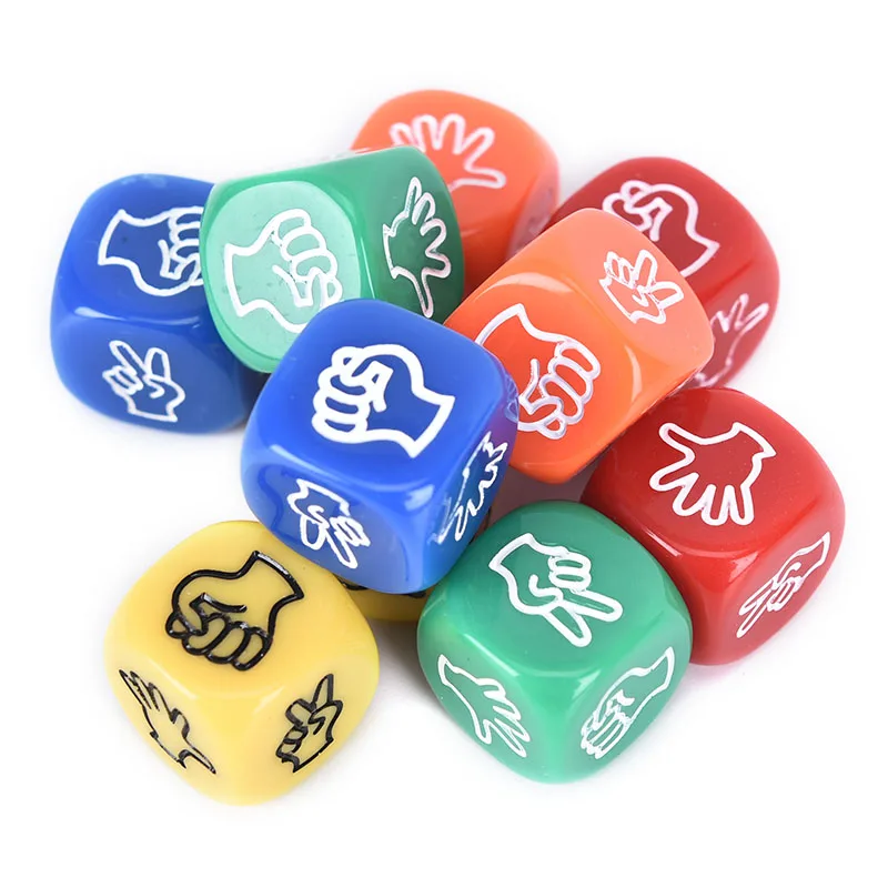 2 шт. забавные пальчиковые игры в кости рок бумага ножницы игрушечные Stone Boson