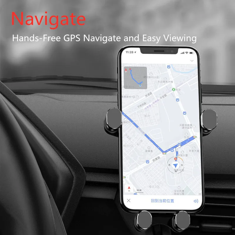 Gravity Air Vent крепление для телефона iPhone samsung Автомобильный держатель huawei Xiaomi