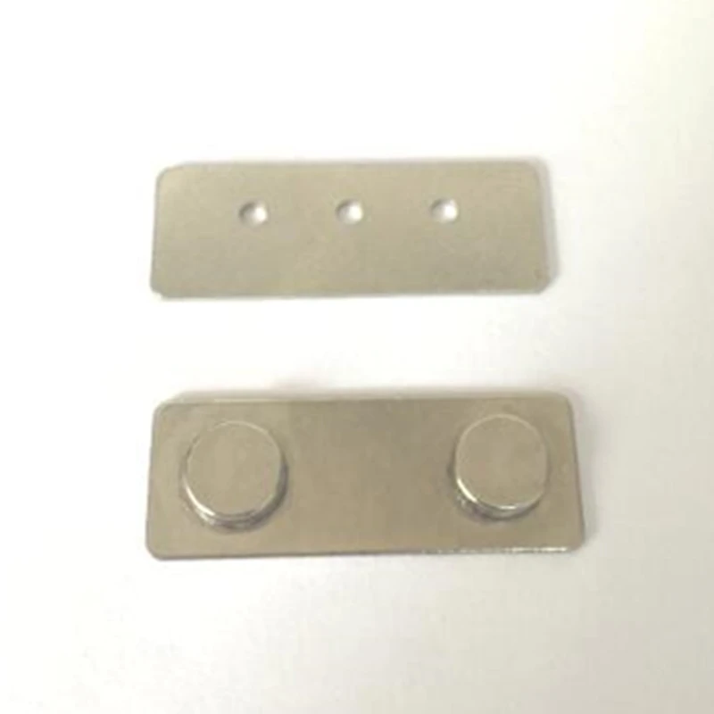 30 шт. магнитный значок для идентификации имени супермощный постоянный 35x13 мм