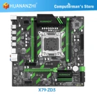 Материнская плата HUANANZHI X79, ZD3, X79, Intel XEON E5 LGA2011, DDR3, RECC, без ошибок, с поддержкой NVME NGFF, USB-станции