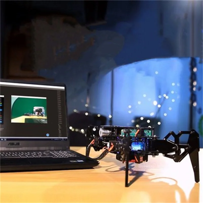 Steam Science Learning Raspberry Pi четвероногий робот Wifi Camera Ai Video |