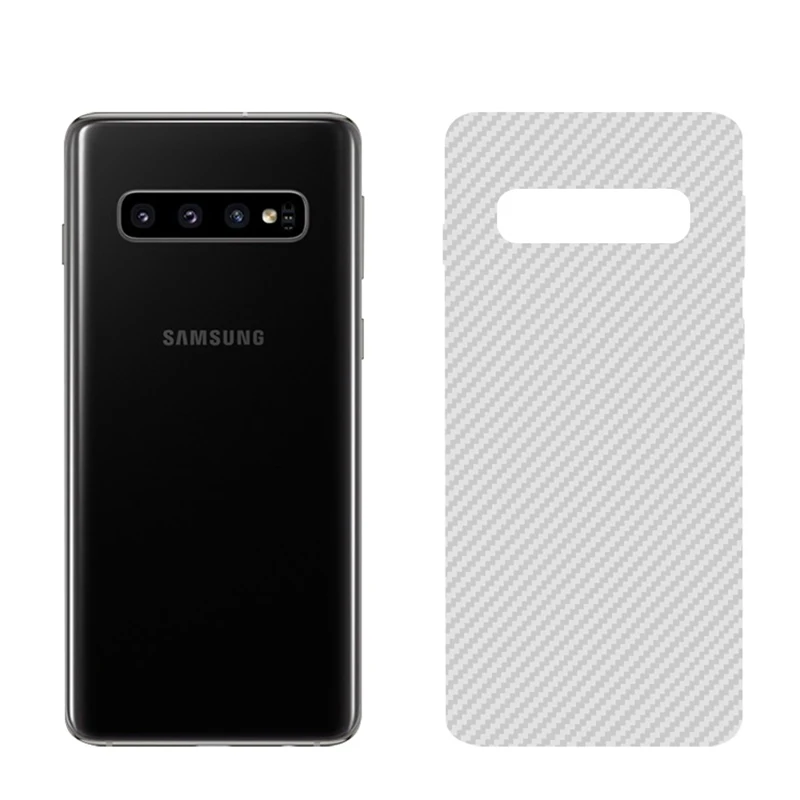 Защитная пленка из углеродного волокна для Samsung Galaxy A70 A60 A80 A40S S10 Plus S10E Note 10