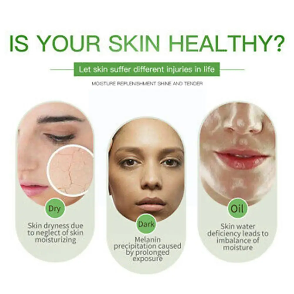 

10 Pieces Aloe Tender Moisturizing Remove Acne Anti-aging Skin Products Control Care Whitening Replenishment Depth P0h0