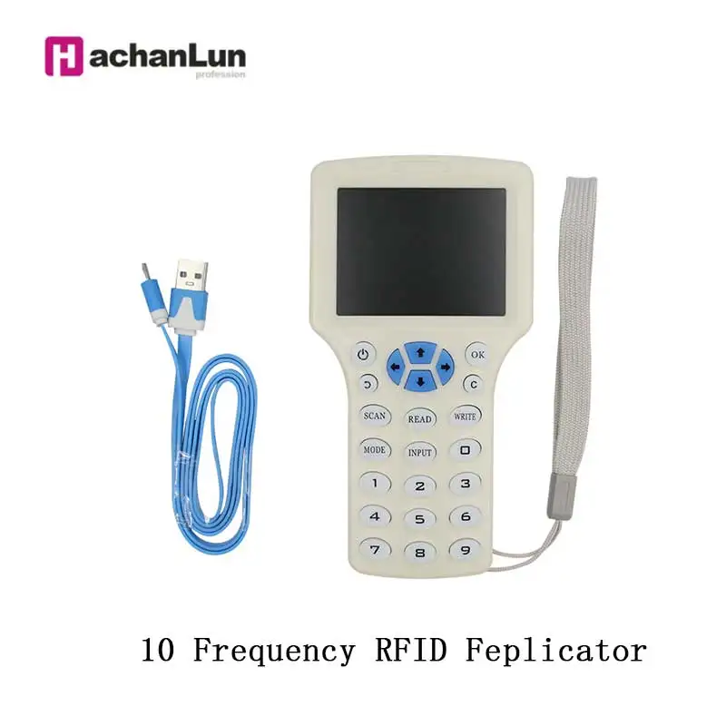 Новая английская 10 частотная копировальная машина NFC считыватель смарт чипов IC /