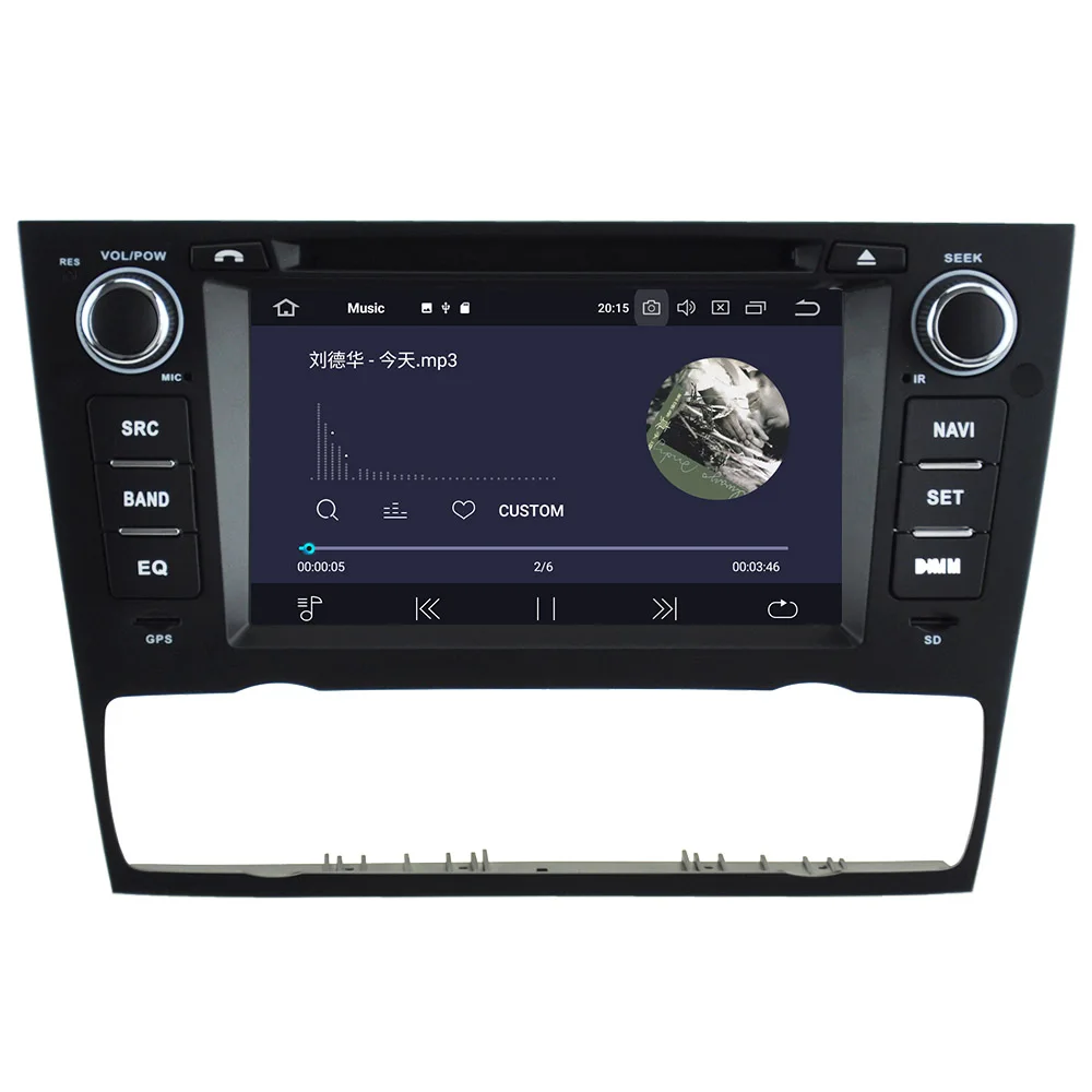 Автомобильный мультимедийный dvd плеер 4 ГБ 64 IPS DSP Android 10 GPS Авторадио для BMW/3