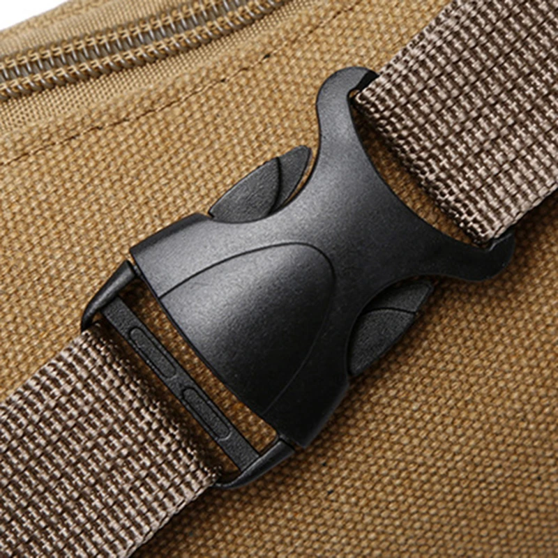 

2021 New Women Men Pack Waist Belt Bag Canvas Purse Travel Camping Hiking Pocket Belly Pouch for Phone Coins