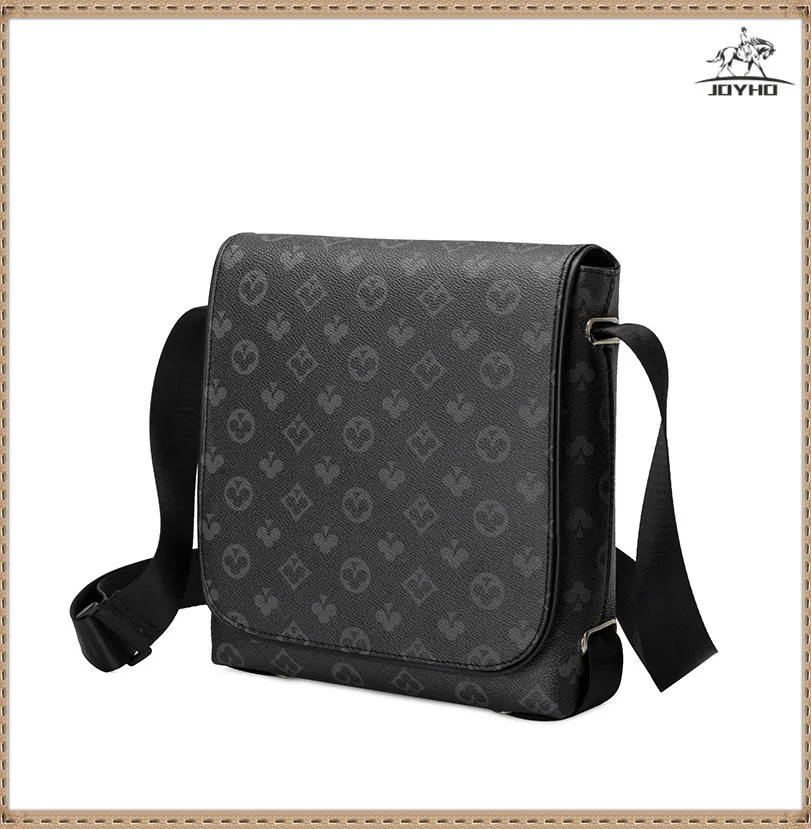 

Men's Crossbody Bag Luxury Designer Men Shoulder Bags Zippers Handbags Large Capacity PU Leather Bag For Male Messenger Tote Bag