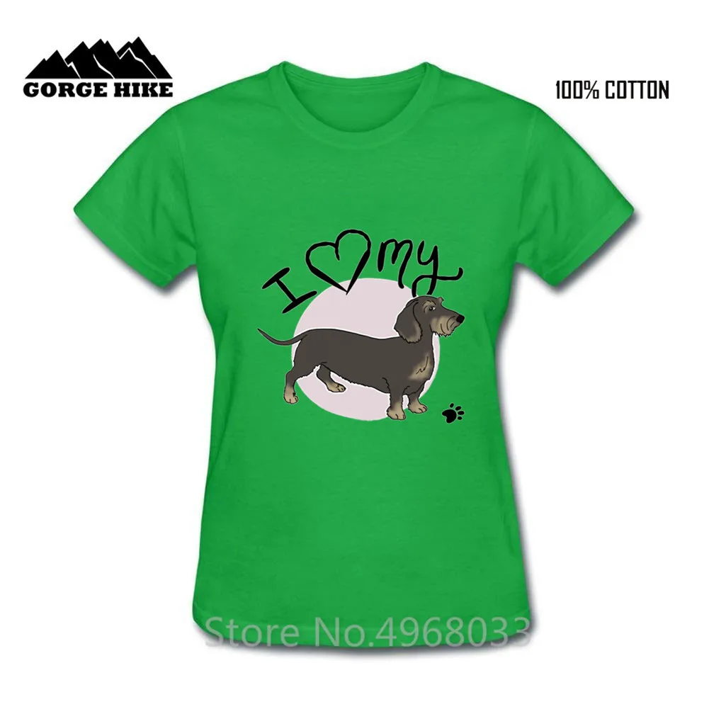 Женская летняя футболка с надписью I Love My Wire и Women из 100% хлопка классические модные