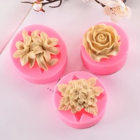 soap mold silicone molds chocolate making molds for soap making flowers candle silicone molds for crafts 3d soap making tools