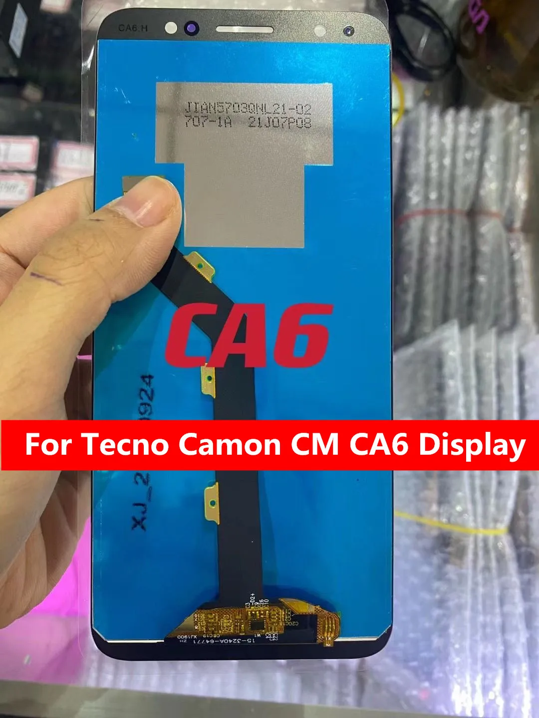 

5.7'' LCD Digitizer Assembly for Tecno Camon CM CA6 Display and Touch Screen Replacement Mobile Phone for Tecno CA6 Pantalla