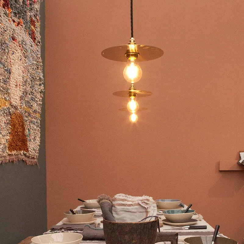 Европа Стиль лаконичный Ins кофе люстра B &amp Прихожая барная стойка ресторан одна