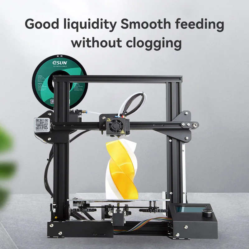 Филамент eSUN PETG 1 75 мм для 3D-принтера точность +/-0 05 кг 2 фунта катушка материалы