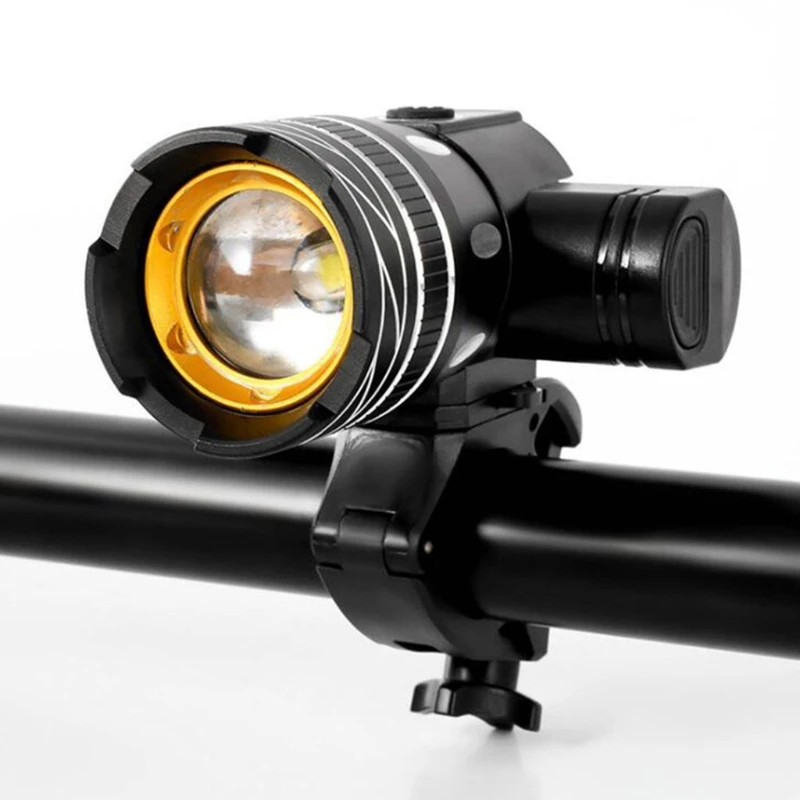 

Bike T6 LED Light Headight USB Rechargeable Frontlight Flashlight Cycling Lamp XXUF