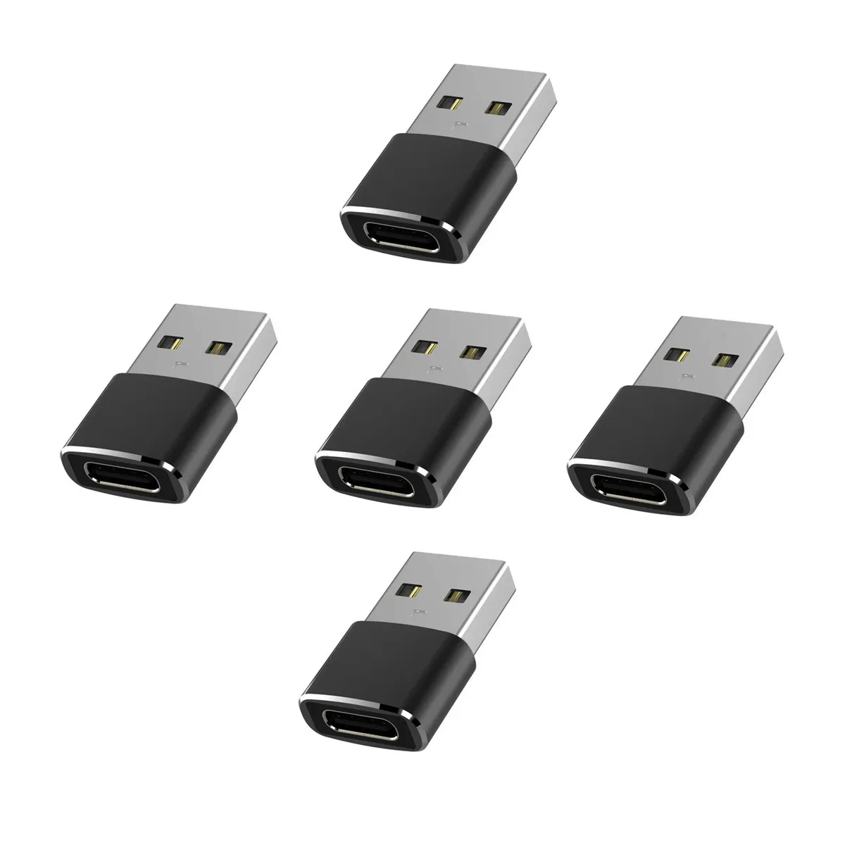 

5 шт./лот USB-C Type C Female to USB 2,0 A Male Data Adapter легкий размер для ноутбука Планшета Телефона