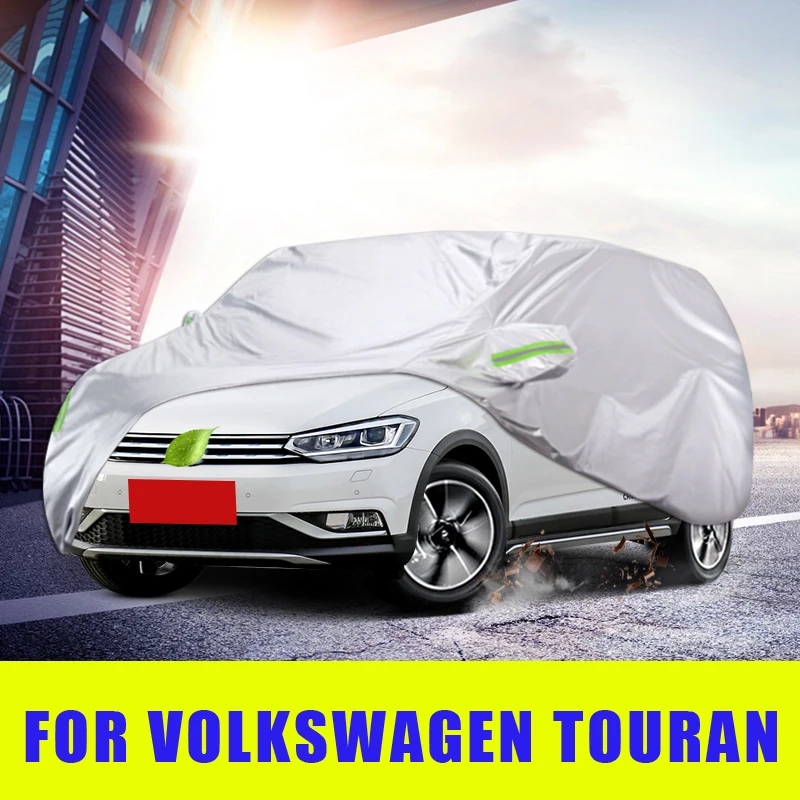 Waterproof Full Car Covers Outdoor Sunshade Dustproof Snow For Volkswagen VW Touran 2003-2015 Accessories