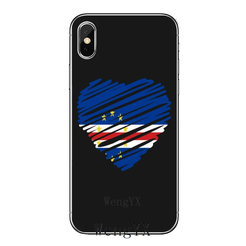 Кабо-Верде флаг для samsung Galaxy S10 Lite S9 S8 S7 S6 edge Plus S5 S4 примечание 9 8 5 4 мини-аксессуары чехол для телефона - Цвет: Cape-Verde-Flag-A-02