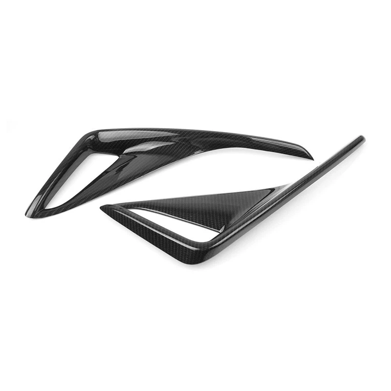 2 шт. накладки на задние противотуманные фары из углеродного волокна для Toyota Chr