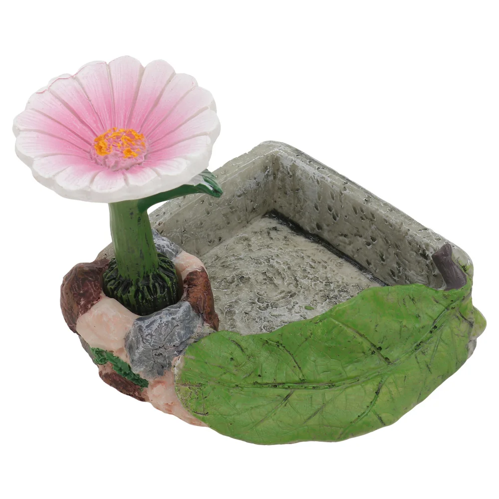 

1Pc Reptile Drinking Basin Reptile Water Food Dish for Hamster Small Pet