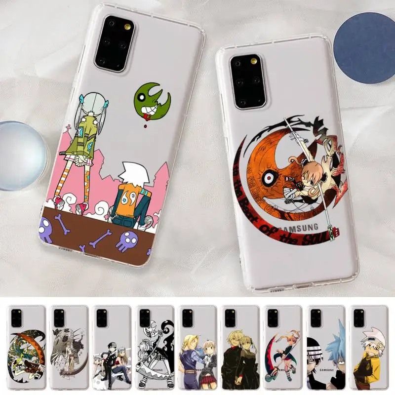 

YNDFCNB Anime Soul Eater Poster Phone Case For Samsung A 10 20 30 50s 70 51 52 71 4g 12 31 21 31 S 20 21 plus Ultra