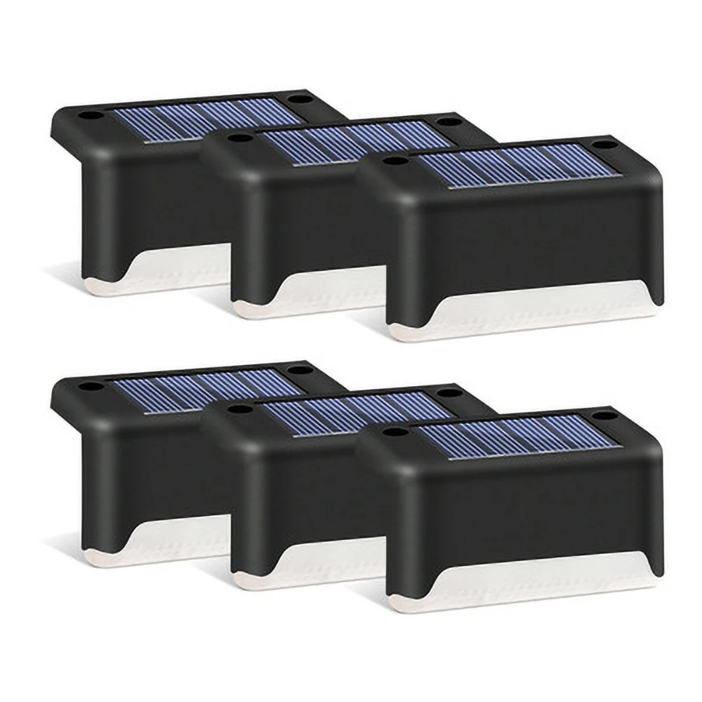

LED Solar Powered Fence Deck Lights Wall Stairs Outdoor Garden Lamp Waterproof