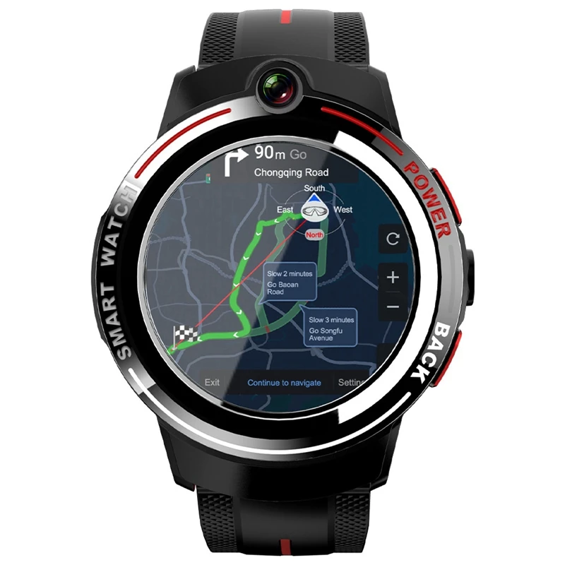 

LOKMAT APPLLP 3 Смарт-часы, 5 миллионов пикселей с двумя Камера Браслет Смарт часы для телефонов на базе Android и Ios телефонов