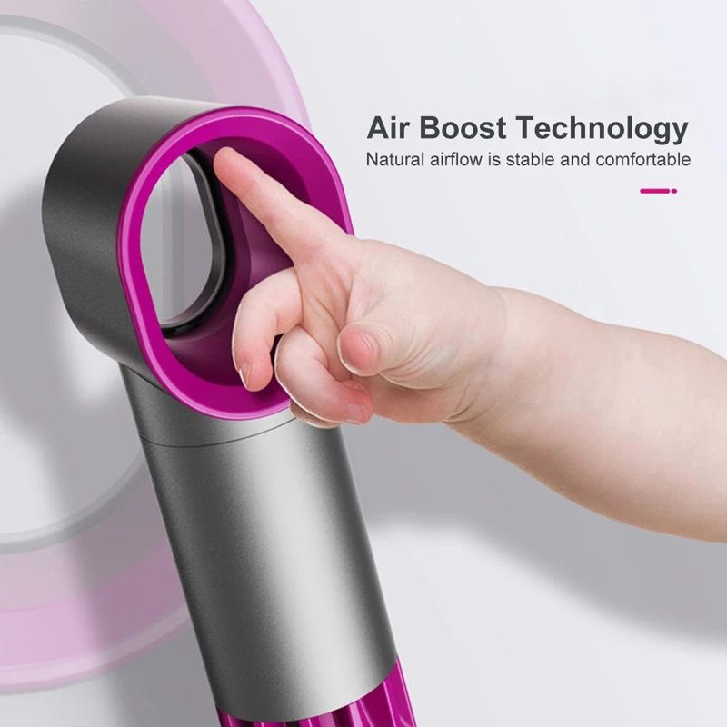 

Bladeless Fan Portable Cordless Usb Charging Mini Handheld Fan Handheld Mini Cooler No Leaf Handy Fan