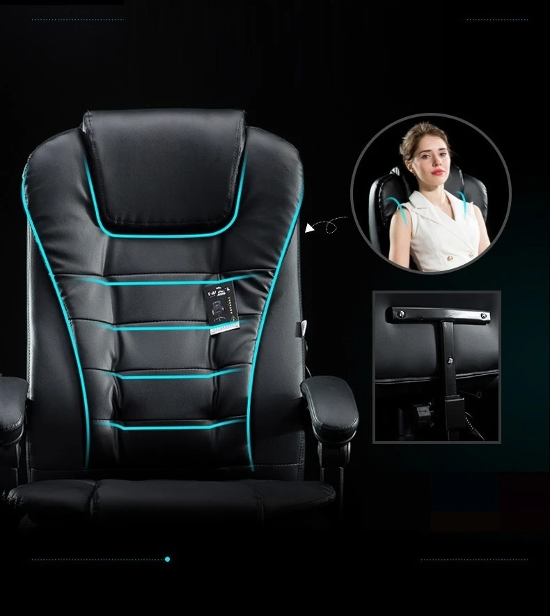 Oficina Boss футболка Stoel Chaise De Bureau Ordinateur Sedia Ufficio кожа Silla Cadeira Poltrona игровое массажное кресло для офиса