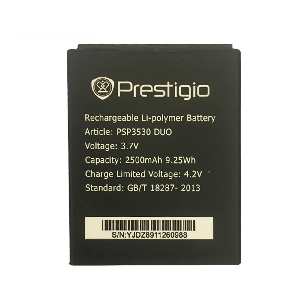Аккумулятор для PSP 3530 3 7 В 2500 мАч Prestigio Muze D3 DUO E3 3531DUO A7 7530DUO|Аккумуляторы мобильных