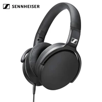 sennheiser hd 400s around ear headphones noise isolation earphone stereo music foldable sport headset deep bass for mobile phone