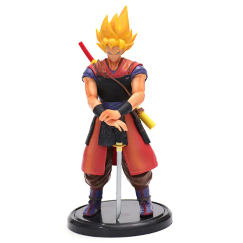 Игрушечные фигурки из игры Dragon Ball DBZ (“самурая серия Супер Saiyan Son Goku Рисунок ПВХ
