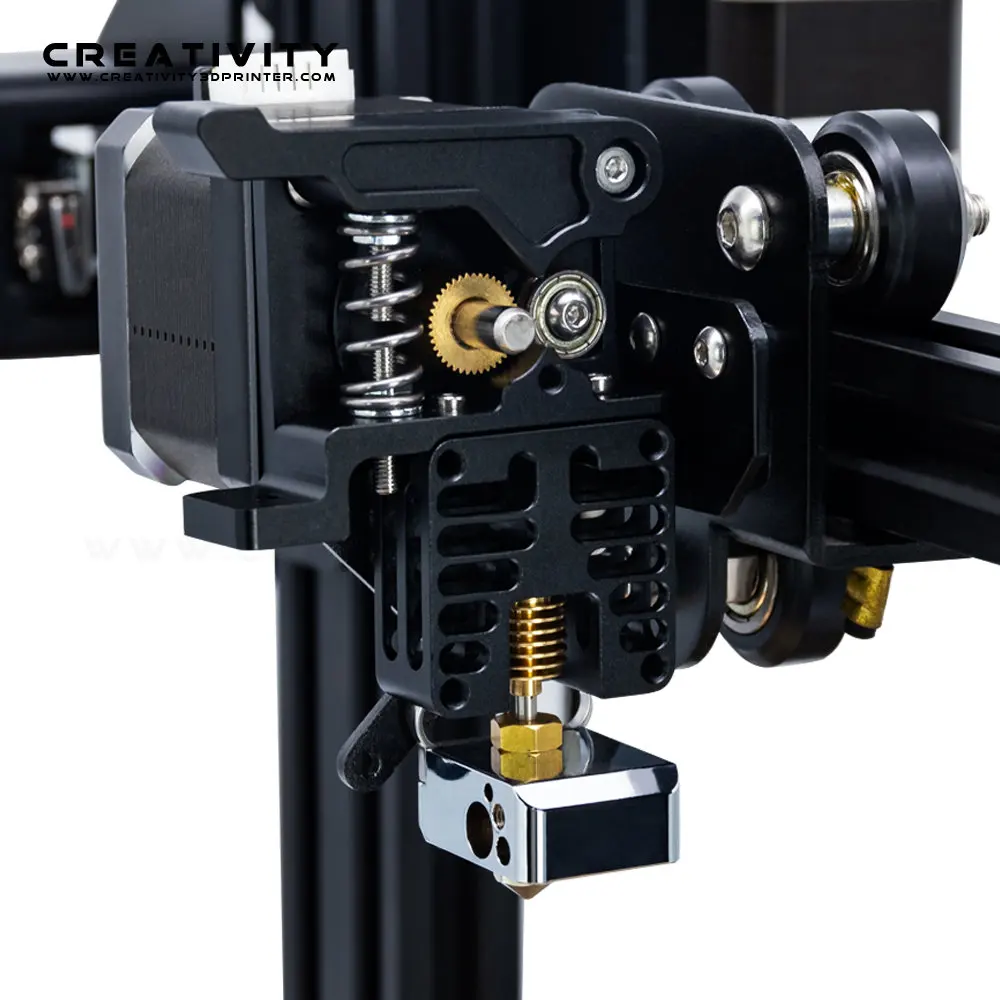 

For Ender3/CR10 3D Printer V6 HotEnd Tiger Hotend Extruder Integrated Kit Aluminum Copper plated Super Precision