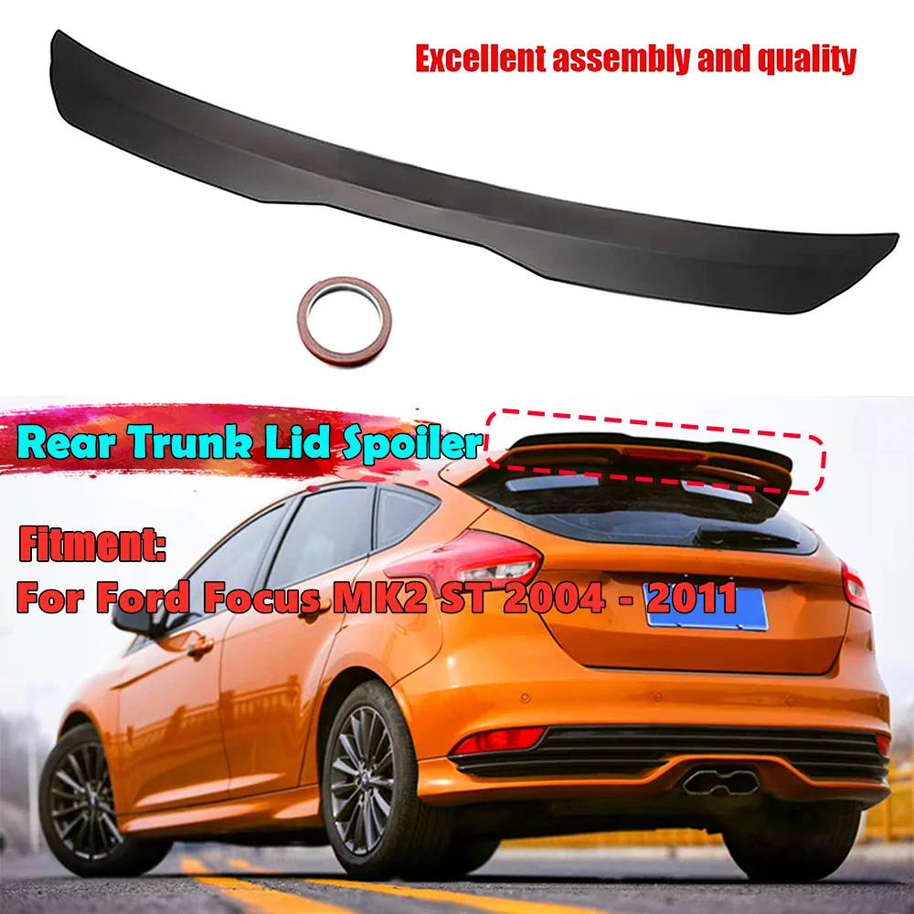 Автомобильный задний спойлер на крышу заднее крыло декоративные полоски из