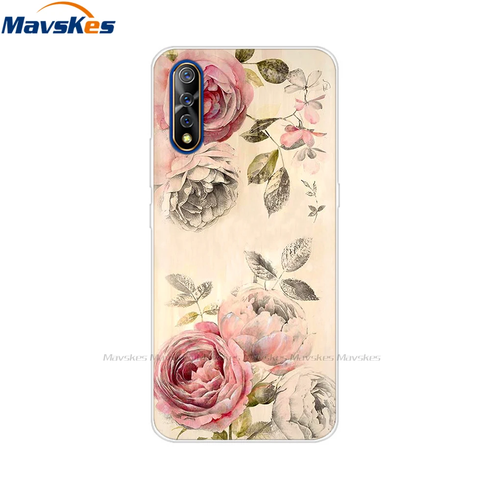 Silicone Phone Case For BBK Vivo V17 Neo Shockproof Full Protection Cover for vivo Europe Version Back Coque | Мобильные телефоны и