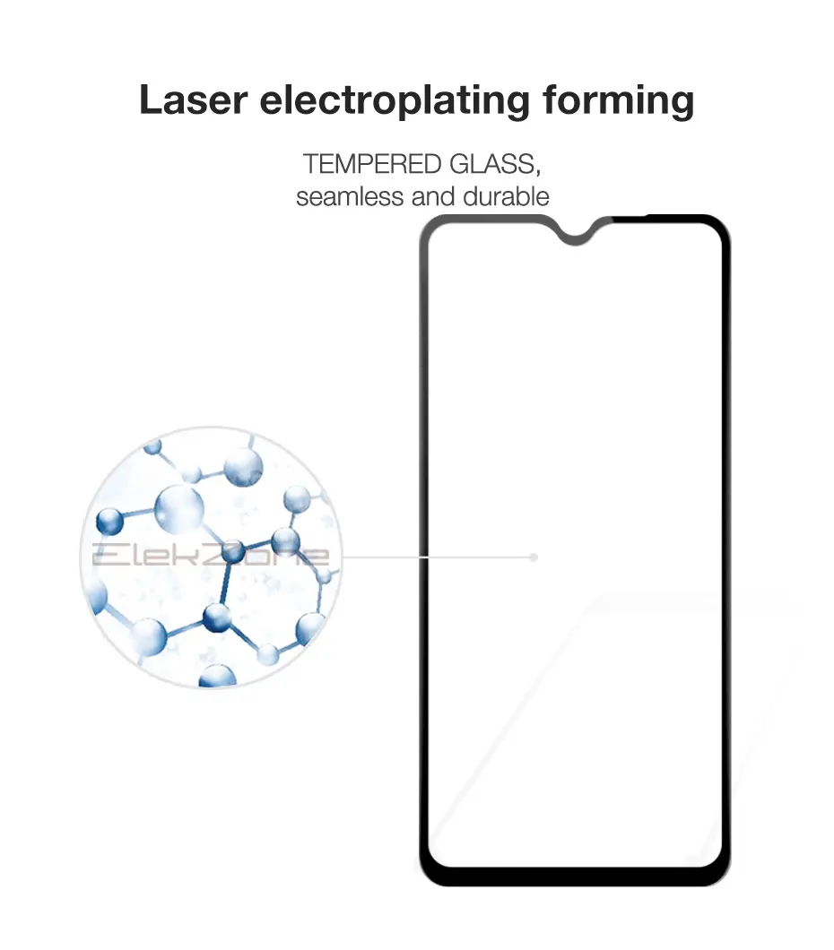 Screen Protector Tempered Glass For Xiaomi Redmi Note 8 Pro Edge Curved Protective Film | Мобильные телефоны и аксессуары